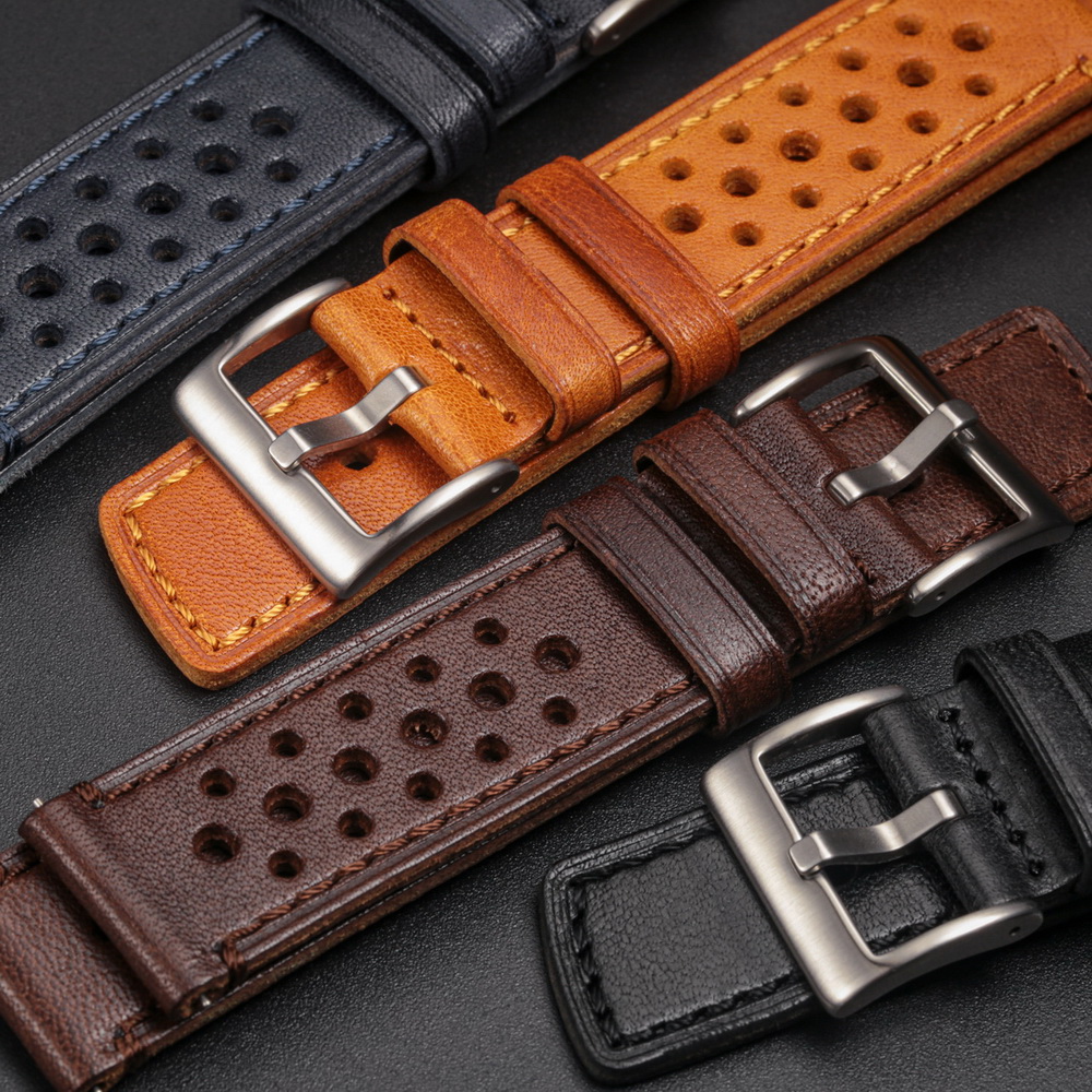 Leather Strap Quick Release - Hemsut Cowhide นาฬิกา QUICK RELEASE Soft