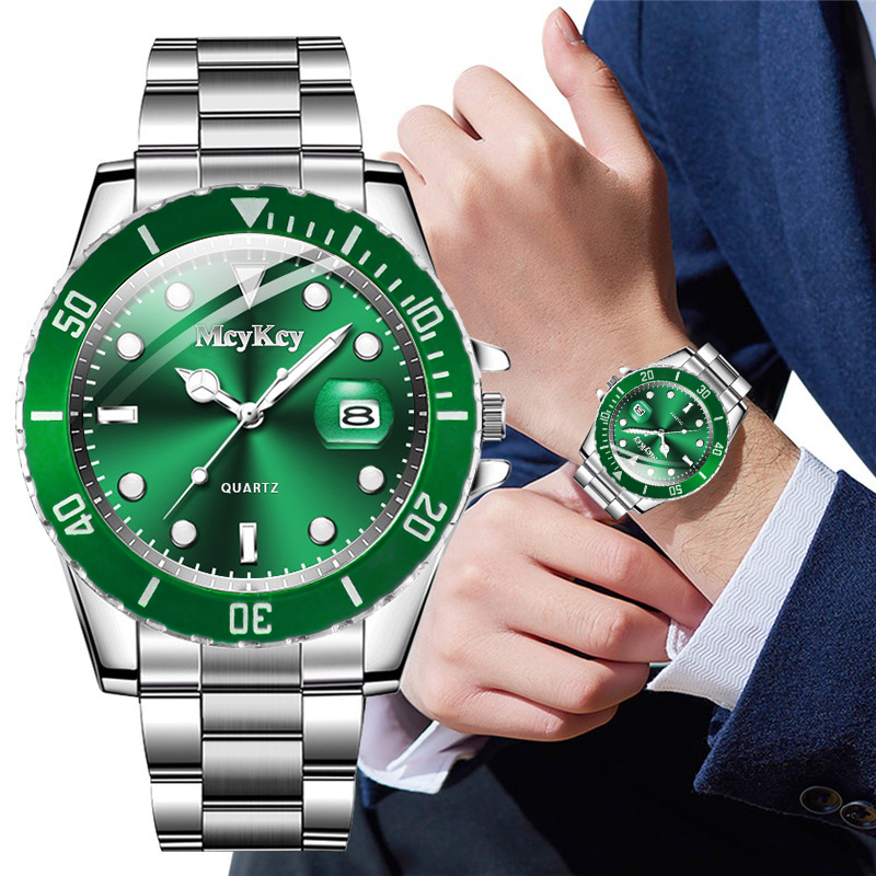 Rolex Watch Datejust - หรูหราขนาดใหญ่ผู้ชายธุรกิจนาฬิกาแฟชั่นปฏิทินผู้ชายนาฬิกาควอตซ์ Reloj Hombre