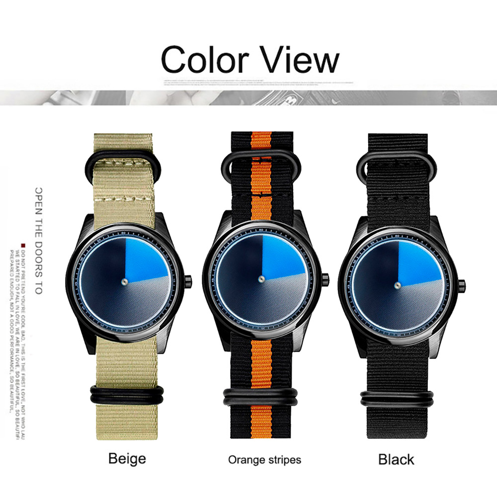 นาฬิกาแฟชั่นสีสันสดใสและสวยงาม - Canvas Strap Watch บทวิจารณ์และราคา