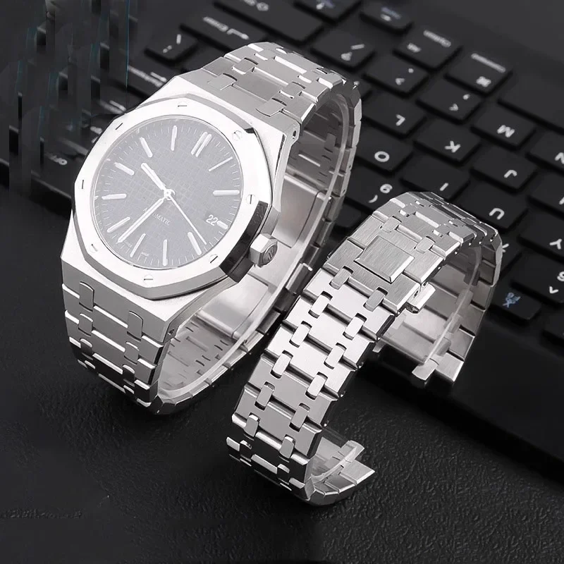 สายนาฬิกาสแตนเลสแท้ 904 สำหรับ - Audemars Piguet Watch Royal Oak บทวิจารณ์และราคา