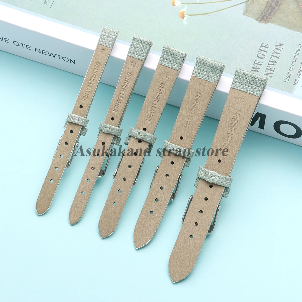 ขนาดเล็ก 8 มม. 10 มม. 12 มม. 1 - Canvas Strap Watch บทวิจารณ์และราคา
