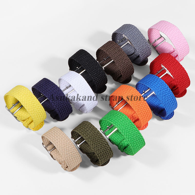 สายไนลอนคุณภาพสูงสำหรับสายนาฬิ - Perlon Strap Woven บทวิจารณ์และราคา