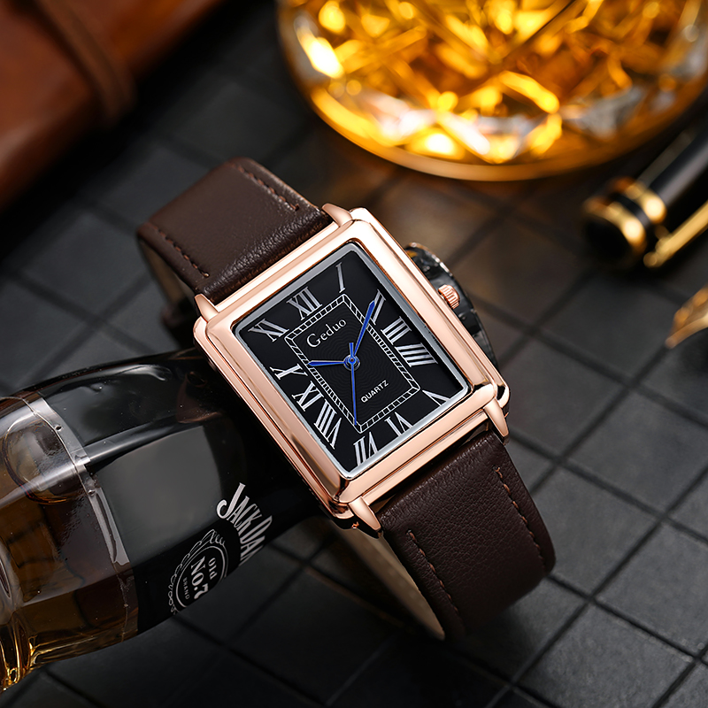 ใหม่แฟชั่น Luxury Designer สี่ - Leather Watch Band Men บทวิจารณ์และราคา