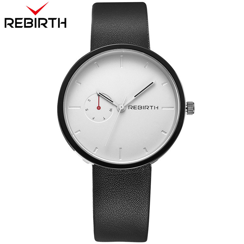 2018 Rebirth ยอดนิยมผู้ชายผู้ห - Leather Watch Band Men บทวิจารณ์และราคา