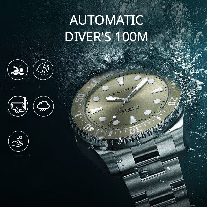 Seagull นาฬิกาผู้ชายอัตโนมัติน - Seiko Watch Presage บทวิจารณ์และราคา