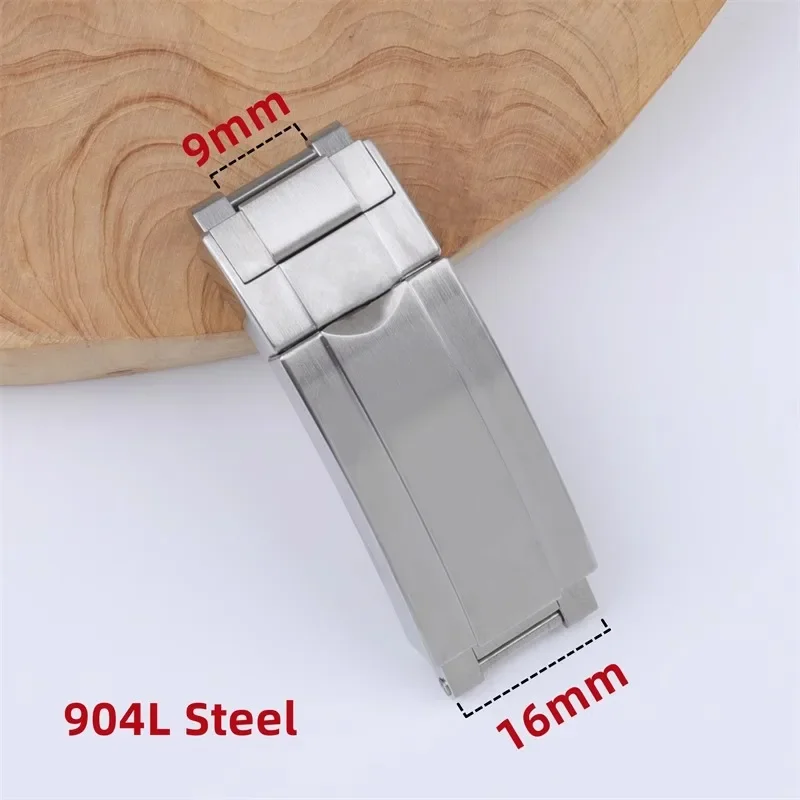 16*9 มม.สแตนเลสสตีล Slider ล็อ - Rolex Watch Submariner บทวิจารณ์และราคา