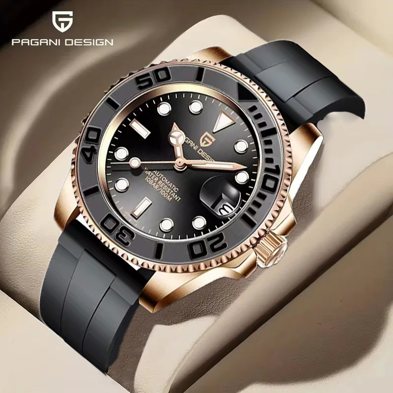 PAGANI DESIGN V3 40 มม.ผู้ชายน - Rolex Watch Datejust บทวิจารณ์และราคา