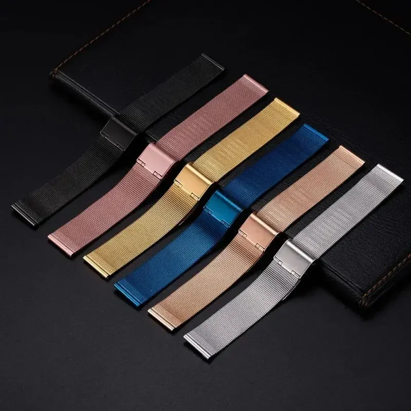 สายนาฬิกาแบบมิลานีสแม่เหล็กขนา - Milanese Loop Magnetic บทวิจารณ์และราคา