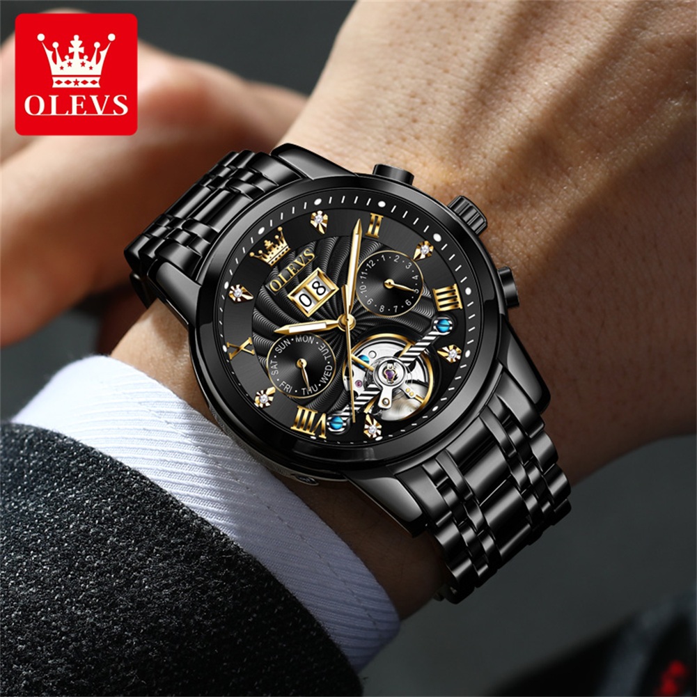 OLEVS นาฬิกาผู้ชายคลาสสิก Tour - Rolex Watch Daytona บทวิจารณ์และราคา