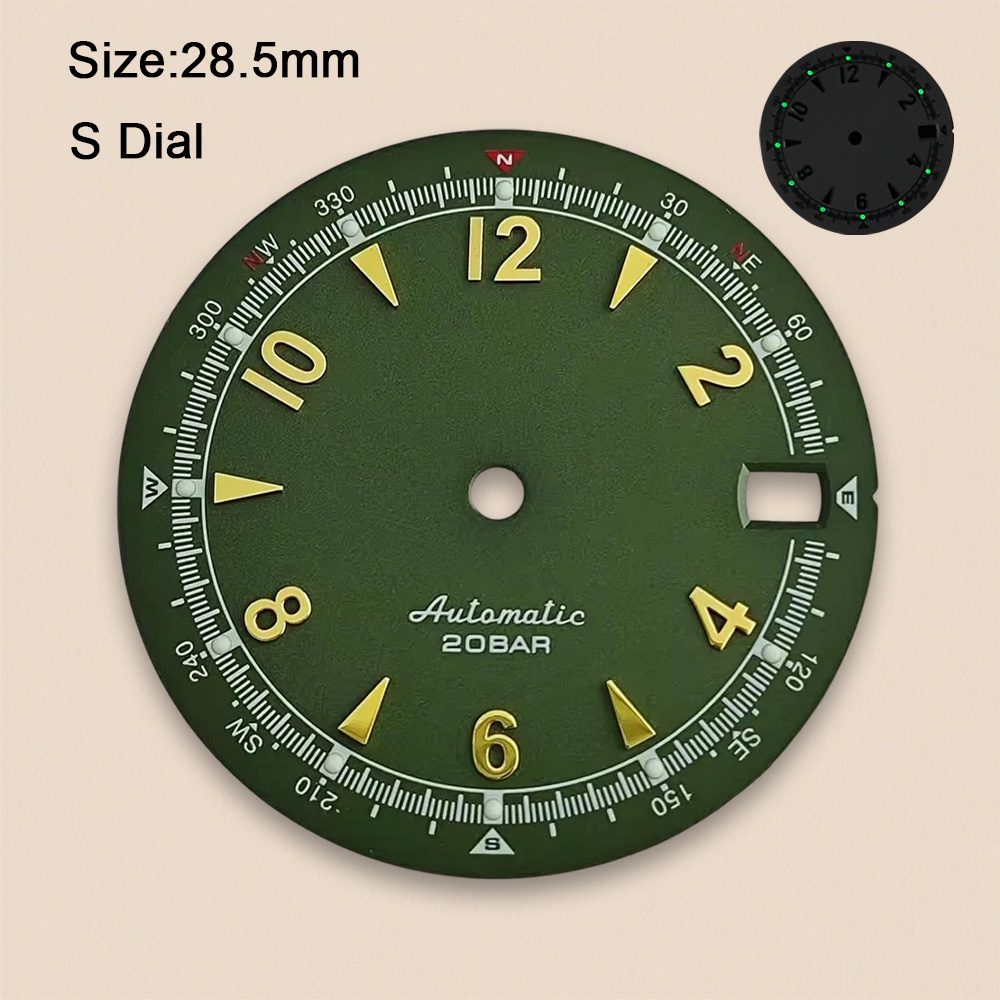 Nh35 Dial Sโลโก้ 28.5 มม.Retro - Seiko Watch 5 Sports บทวิจารณ์และราคา