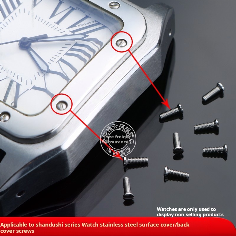 แท่งสแตนเลสสตีลสกรูสำหรับคาร์เ - Cartier Watch Santos บทวิจารณ์และราคา