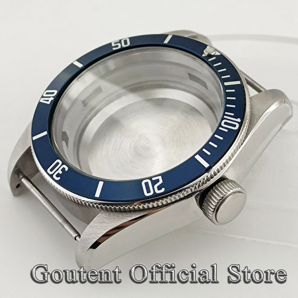 Goutent 41mm Sapphire คริสตัลเ - Seiko Watch 5 Sports บทวิจารณ์และราคา