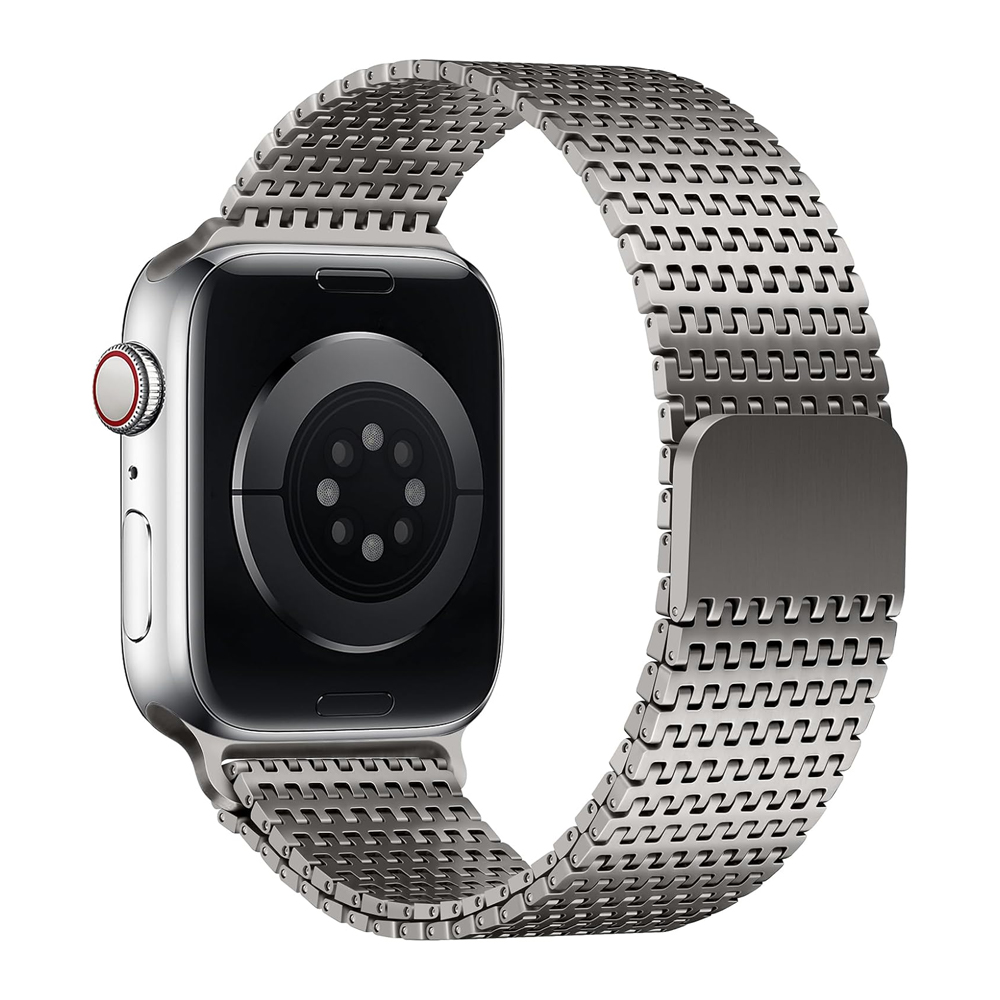 ห่วงไทเทเนียมสําหรับ Apple Wat - Milanese Loop Magnetic บทวิจารณ์และราคา