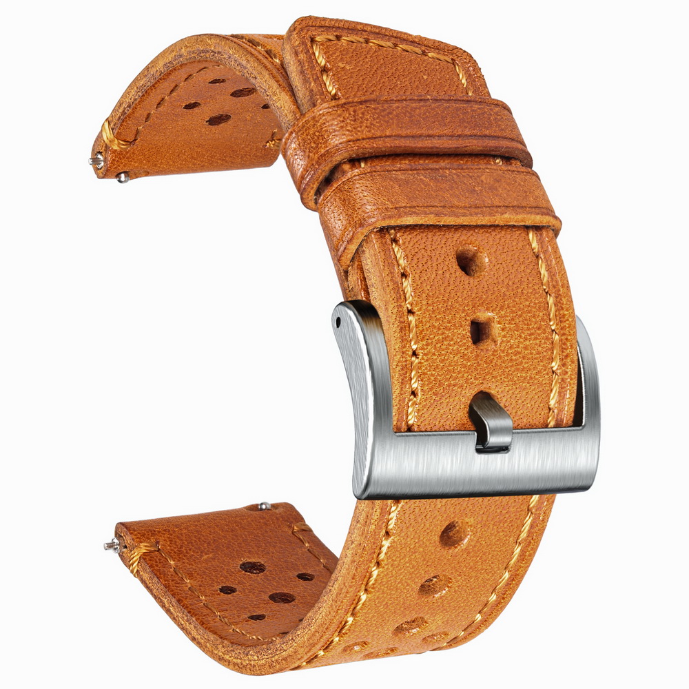 Hemsut Cowhide นาฬิกา QUICK RE - Leather Strap Quick Release บทวิจารณ์และราคา