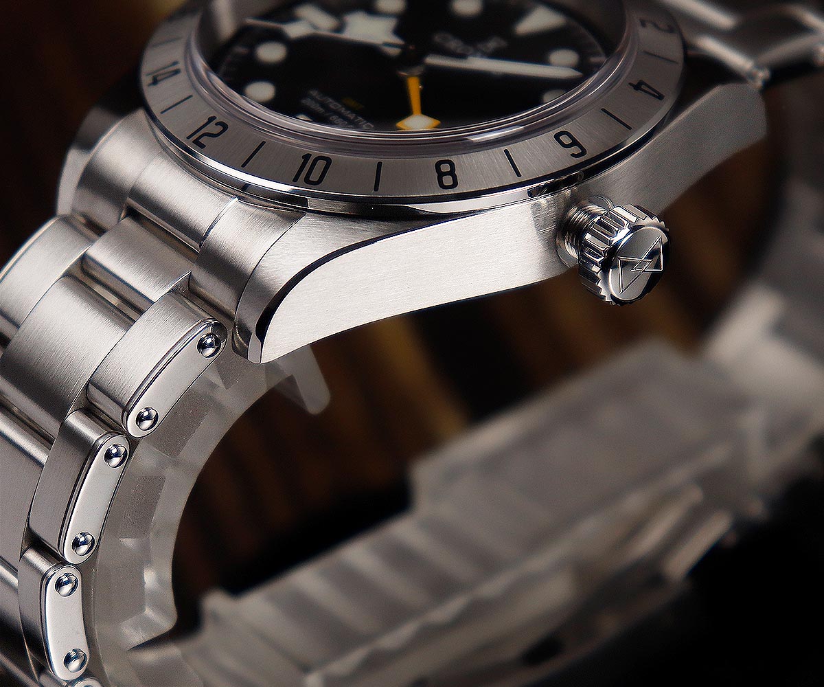 Cronos NH34วินเทจ GMT 39mm, นา - Tropic Strap Vintage บทวิจารณ์และราคา