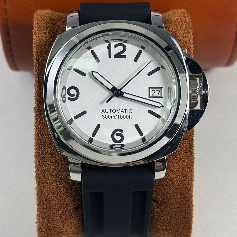40 มม. นาฬิกาข้อมือผู้ชายจีน N - Seiko Watch Presage บทวิจารณ์และราคา