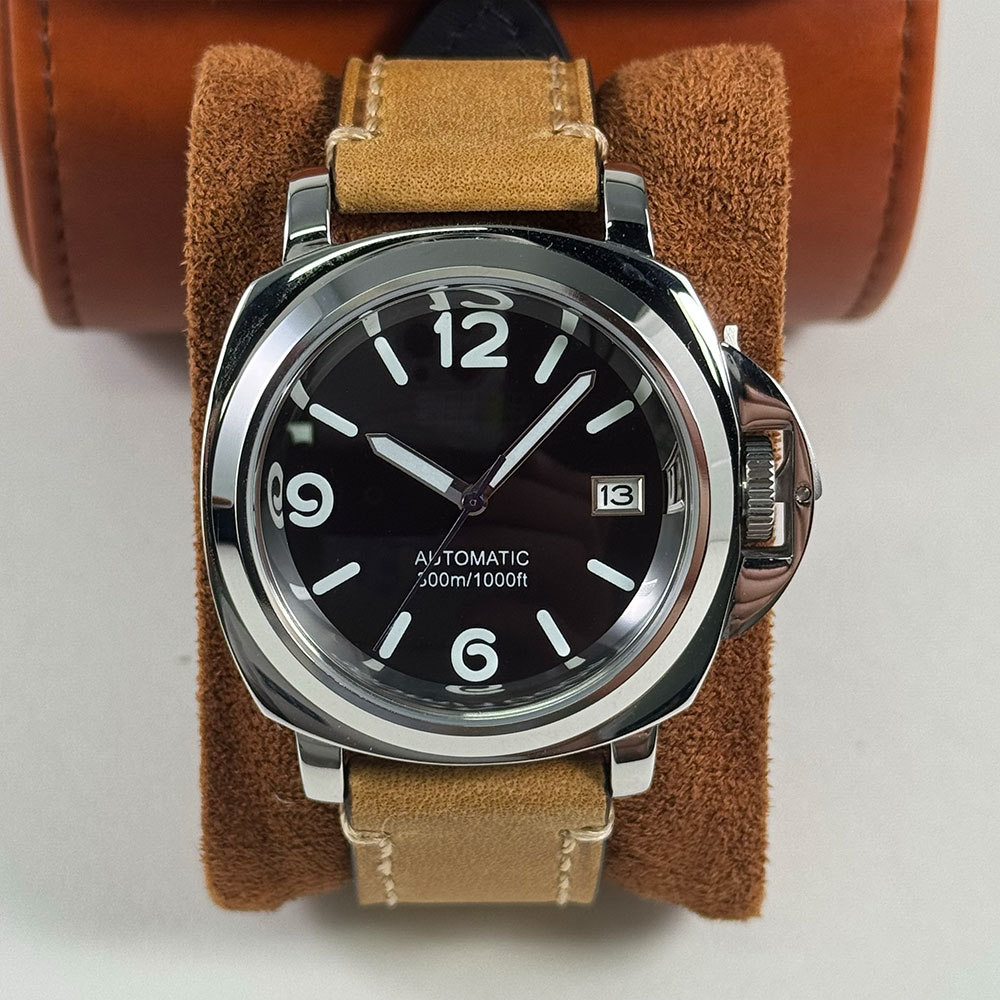 40 มม. นาฬิกาข้อมือผู้ชายจีน N - Seiko Watch Presage บทวิจารณ์และราคา