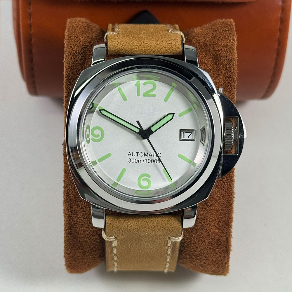 40 มม. นาฬิกาข้อมือผู้ชายจีน N - Seiko Watch Presage บทวิจารณ์และราคา